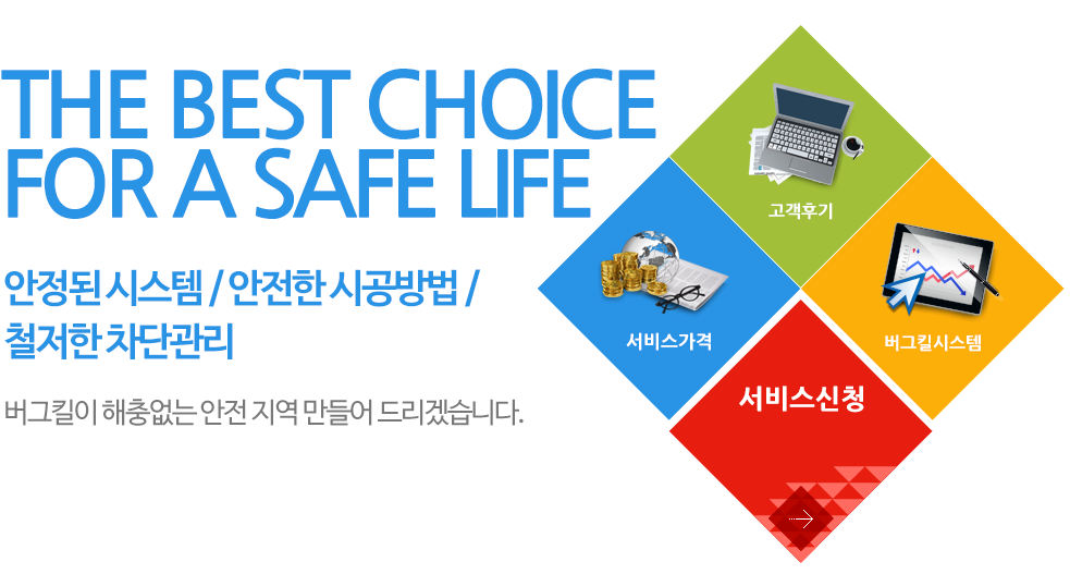 THE BEST CHOICE FOR A SAFE LIFE